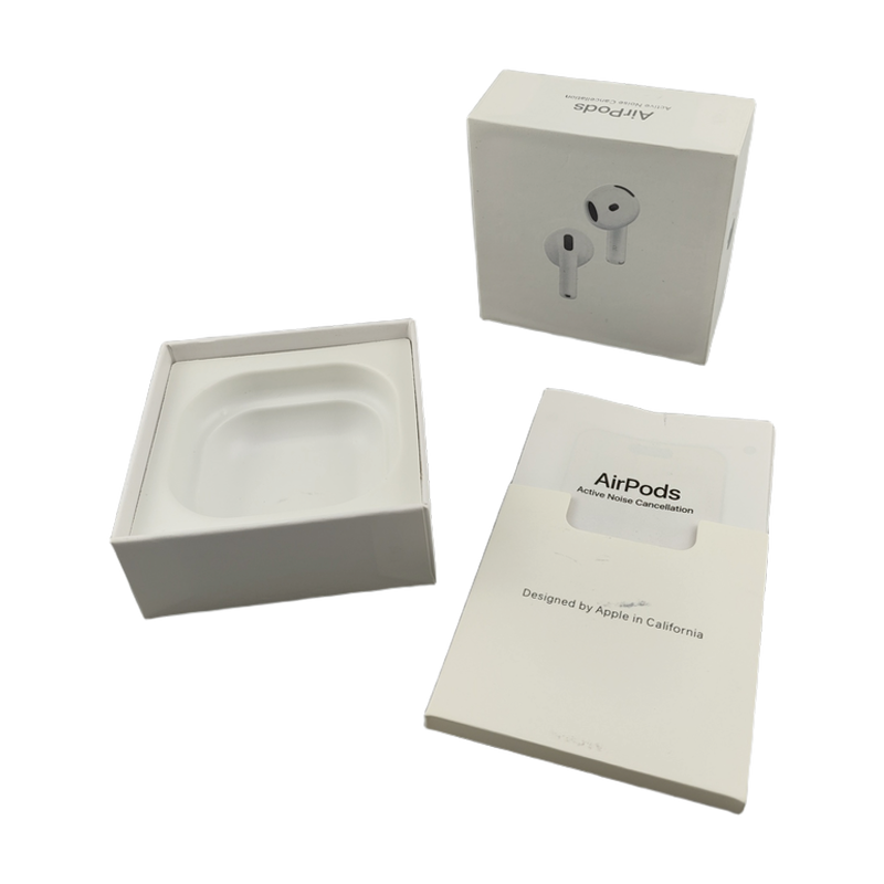 Wireless earbuds Noise cancelling Bluetooth enabled earphones for iPhone/Android with charging case Long battery life AirPods Hi-Fi MagSafe Bulk wholesale Custom logo AirPods4