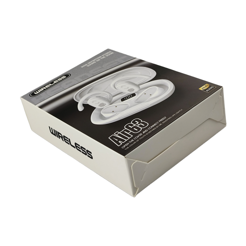 Wireless earbuds Noise cancelling Bluetooth enabled earphones for iPhone/Android with charging case Long battery life AirPods Hi-Fi MagSafe Bulk wholesale Custom logo AIR63