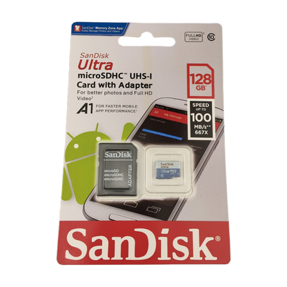 Memory Card Security TF/SD Micro Ultra EVO Plus Genuine Class 10 SDHC/SDXC for 4K video high-speed cameras data software or dash cam gaming UHS-I/UHS-II Lexar Professional 633x Nintendo Switch Camera Durable GoPro OTG Certified Bulk wholesale SanDisk5