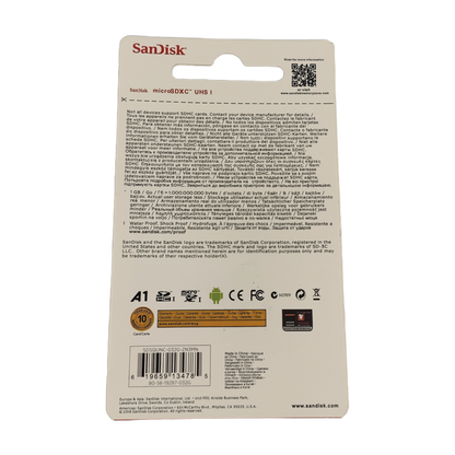 Memory Card Security TF/SD Micro Ultra EVO Plus Genuine Class 10 SDHC/SDXC for 4K video high-speed cameras data software or dash cam gaming UHS-I/UHS-II Lexar Professional 633x Nintendo Switch Camera Durable GoPro OTG Certified Bulk wholesale SanDisk4